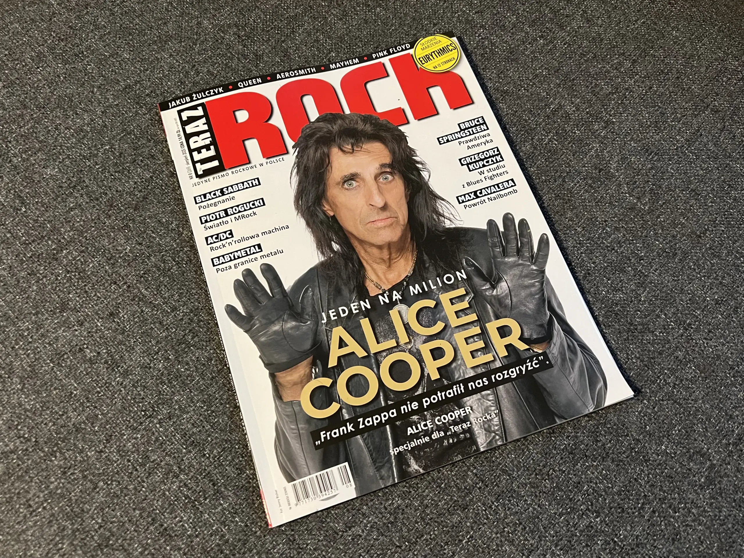 Featured in "Teraz Rock" Magazine article image